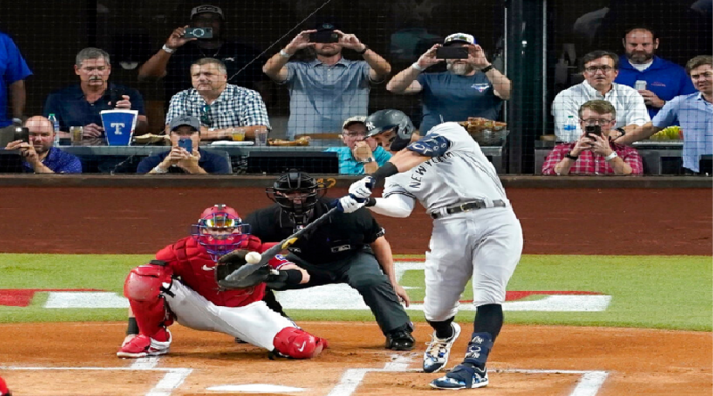 Aaron Judge rompió la mítica marca de Roger Maris