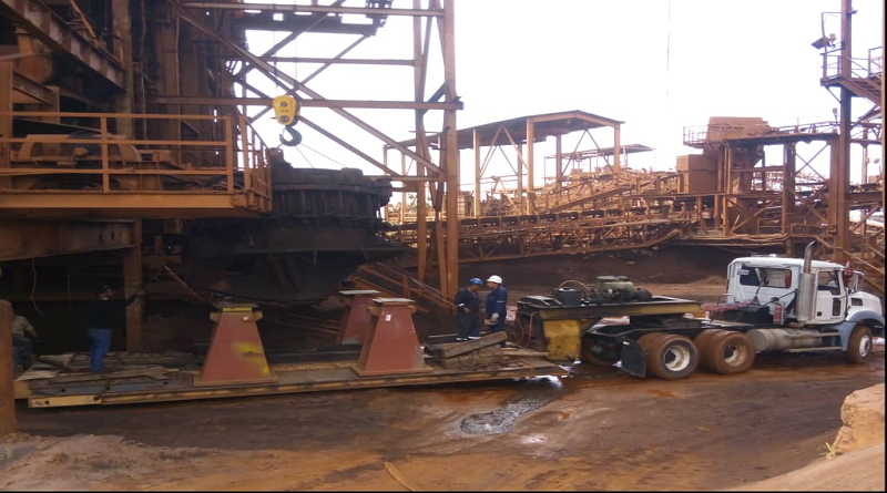 CVG Ferrominera avanza en la reconstrucción de sus equipos de producción