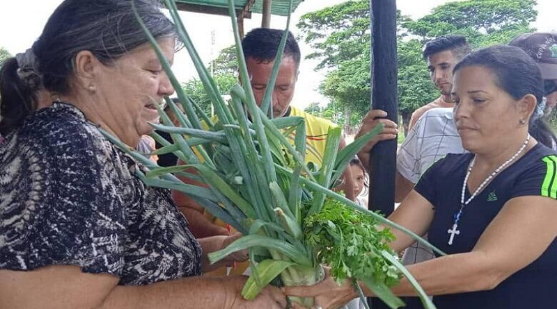 Clap del municipio Gómez en Nueva Esparta distribuye combos agrícolas