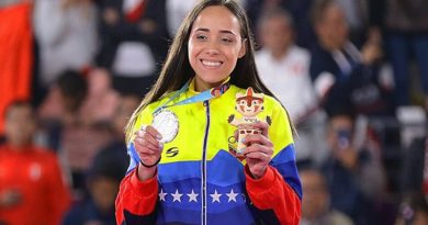 Claudimar Garcés conquista la novena medalla de plata para Venezuela