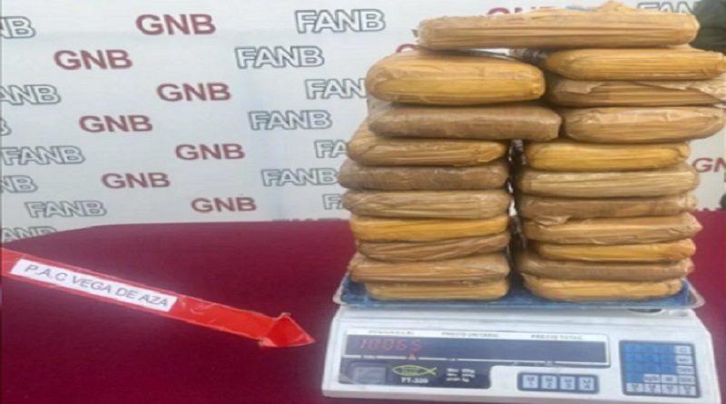 GNB incautó más de 10 kilos de marihuana durante operativo en Táchira