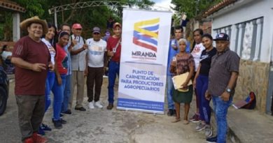 Jornada de carnetización registra a 218 productores agropecuarios en Santa Teresa del Tuy