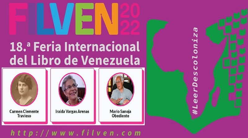 Tres grandes escritores venezolanos serán homenajeados en 18ª Filven