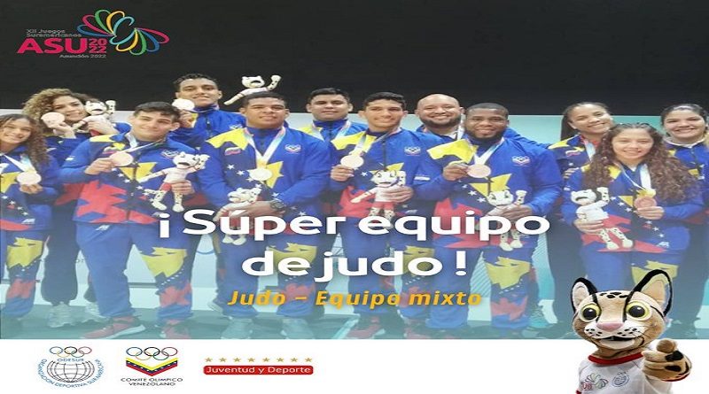 Judo se despide con medalla de bronce en los Suramericanos 2022