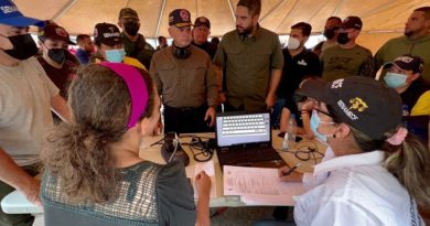Realizan labores de reconocimiento e identificación de desaparecidos en Las Tejerías
