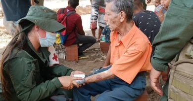 FANB brindan atención médica a familias afectadas en Las Tejerías