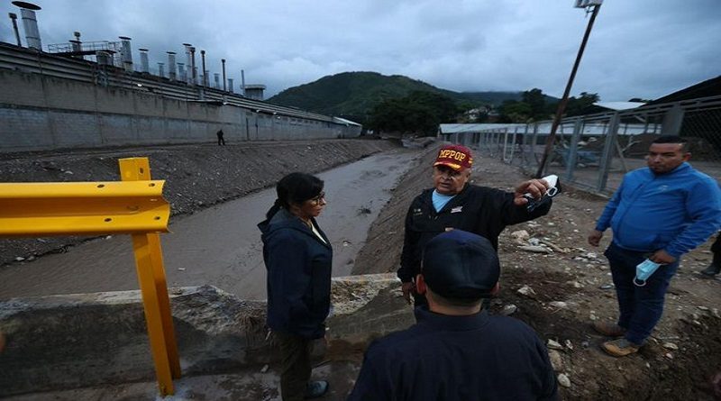 Autoridades evalúan avances de recuperación de zonas afectadas en Las Tejerías