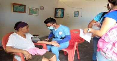 Realizan jornada médica a familias afectadas por lluvias en municipio La Ceiba de Trujillo