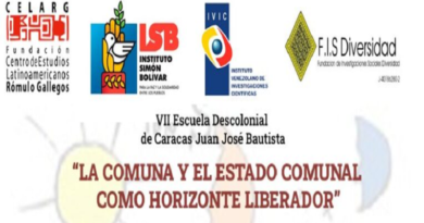 Celarg presenta conferencias Comuna y el Estado Comunal