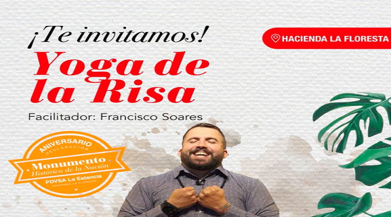 PDVSA La Estancia invita a actividad Yoga de la Risa