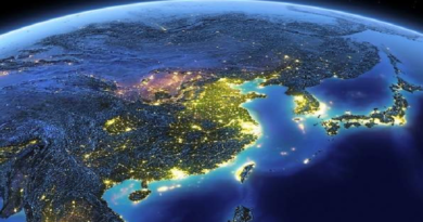 Astronauta muestra desde el espacio la belleza de una antigua composición china