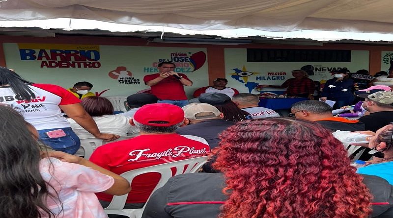 Ministro Arreaza destaca consolidación del Poder Popular en Lara