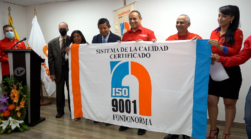 Conviasa recibe certificado de calidad ISO en mantenimiento de aeronaves