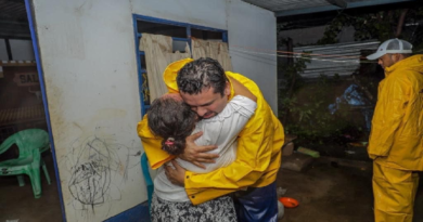 Nicaragua registra 1.500 familias afectadas tras paso de Julia