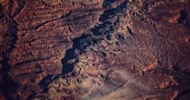 La 67. ª expedición espacial publica fotos de las cicatrices de la Tierra