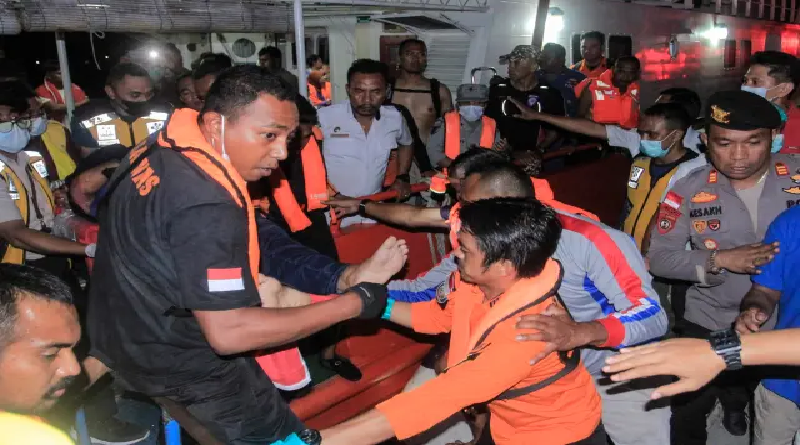 Naufragio deja al menos 14 fallecidos en el sur de Indonesia