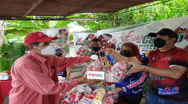 Familias de Maturín son atendidas con Plan Nacional de Distribución de Proteínas