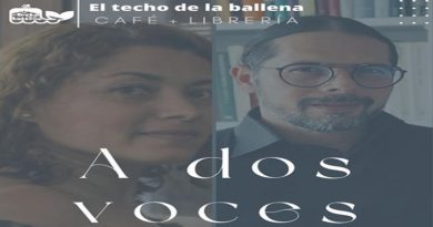 A dos voces, recital de poesía en Caracas