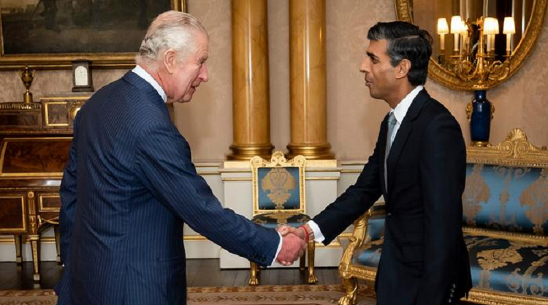 Rishi Sunak es nombrado nuevo primer ministro del Reino Unido