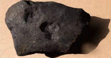 Recuperan y analizan por primera vez un meteorito caído en Galicia