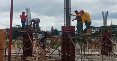 Ministro Villarroel inspecciona construcción de viviendas en urbanismo 13 de Abril en Lara