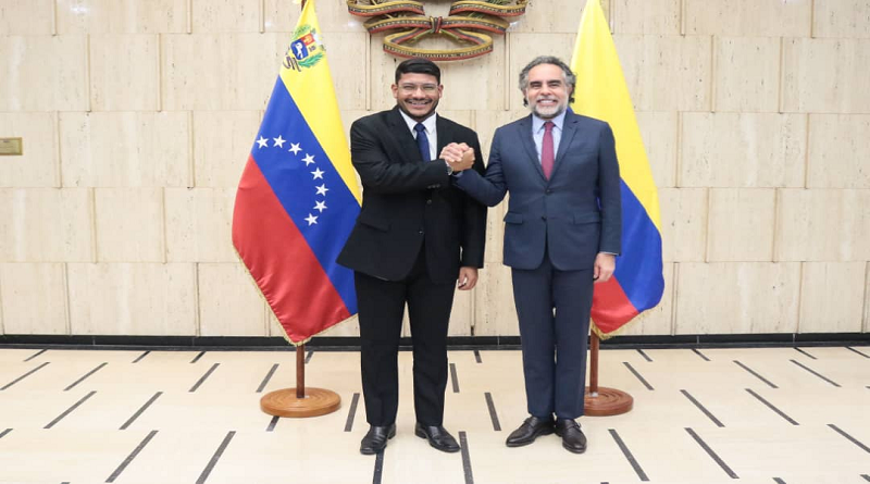 Venezuela y Colombia definen metodología de trabajo para afianzar relaciones bilaterales