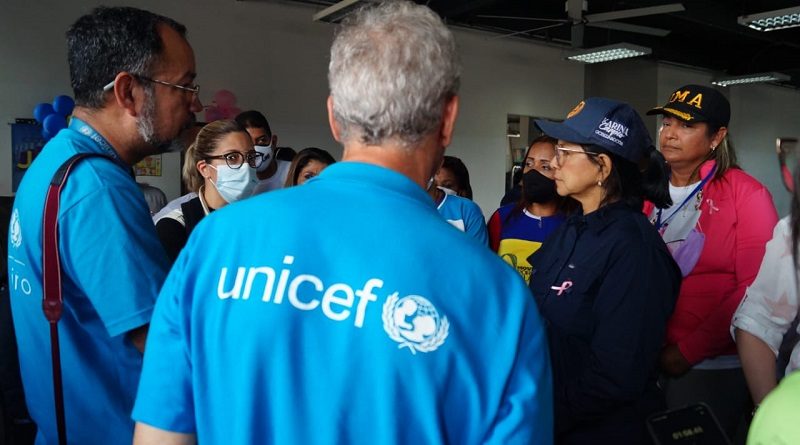 Unicef certifica que refugios temporales en Aragua cumplen con lineamientos internacionales