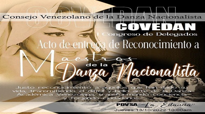 Confieren reconocimiento Maestros de la Danza Nacionalista a 17 exponentes de este género