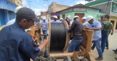 Cantv tiende fibra óptica para recuperar servicios en Las Tejerías