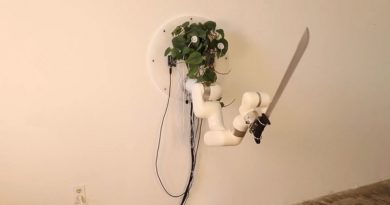 Crean una planta 'cíborg' capaz de empuñar un machete
