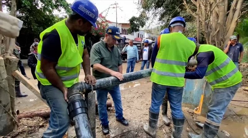 Gobierno nacional reactivó pozos de agua en Las Tejerías para abastecer el Casco Central
