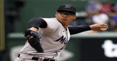 Jesús Luzardo maniató a los bates de los Bravos en triunfo de Marlins