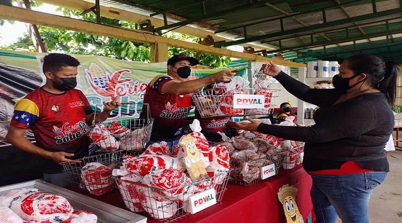 Combos de proteínas a más de 4 mil familias entregó Misión Alimentación en Monagas