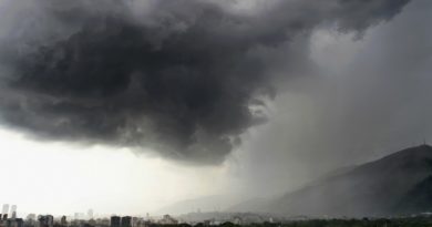 Inameh prevé nubosidad con lluvias o chubascos en buena parte del país