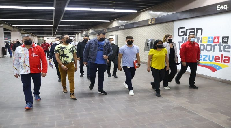 Vicepresidenta Ejecutiva supervisa avance del Plan Metro ¡Se Mueve Contigo!