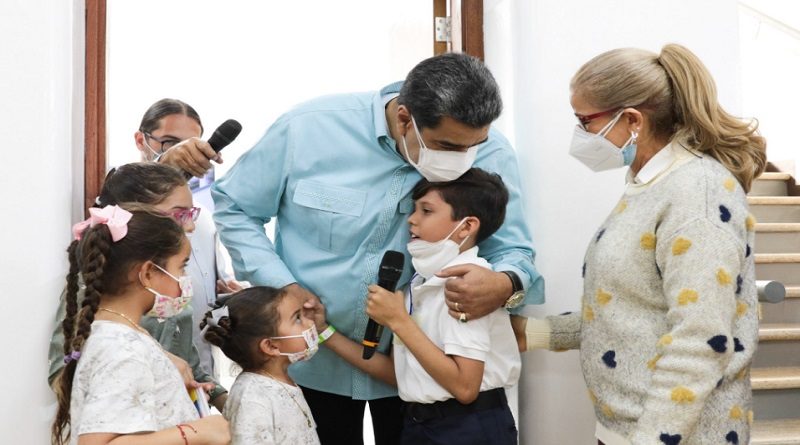Presidente Maduro celebra este lunes inicio del Año Escolar 2022-2023