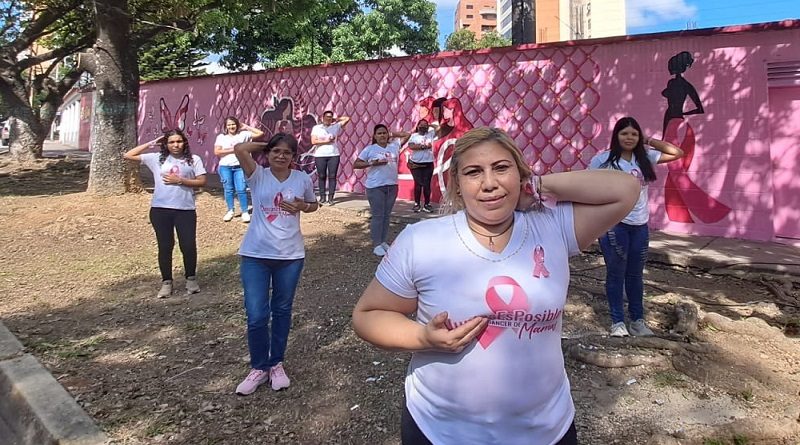 En Venezuela se visten de rosa para unirse en la lucha contra el cáncer de mamas
