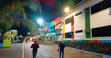 Iluminan casco central de Puerto Ayacucho