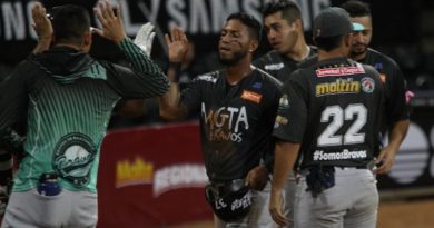 Bravos afeitó a los Leones al vencerlos 5-3