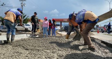 6) Inicia construcción de parada de transporte público en Aragua