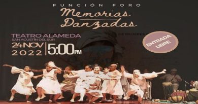 Montaje Memorias Danzadas, Voces Ancestrales de Mujeres Negras llega al Teatro Alameda