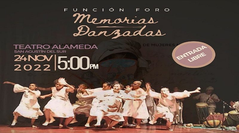 Montaje Memorias Danzadas, Voces Ancestrales de Mujeres Negras llega al Teatro Alameda