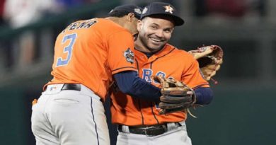Astros repiten ante Phillies y quedan a una victoria del campeonato de la Serie Mundial