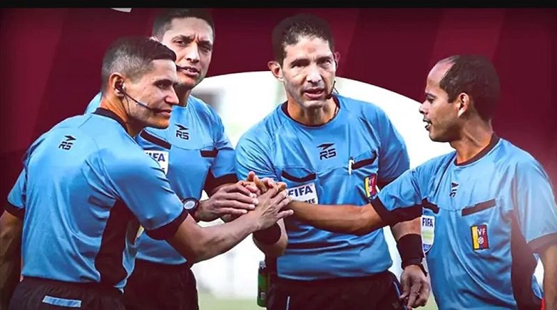 Árbitros venezolanos dirigirán el encuentro entre Inglaterra y EE.UU. en Mundial de Catar