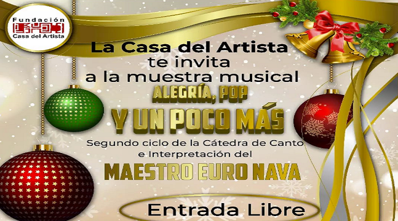 Casa del Artista invita a disfrutar la producción "Una Navidad en Peligro"