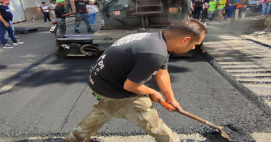 Colocan 45 toneladas de asfalto en las calles Bucaré, Minerva y Colina de Caracas
