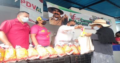 Atienden a más de 5 mil familias con Feria del Campo Soberano en Táchira