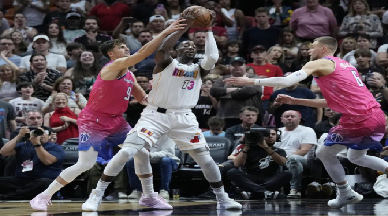 Adebayo se creció y el Heat venció al Wizards