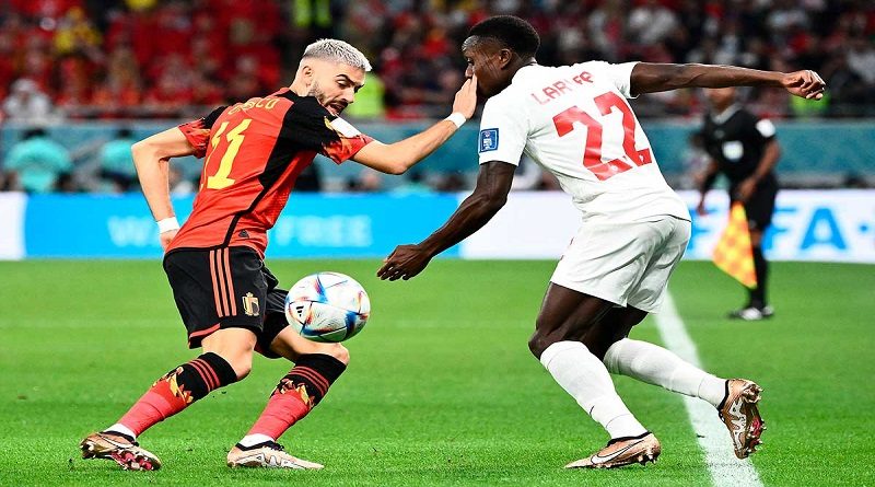 Bélgica vence 1-0 a Canadá y lidera el Grupo F
