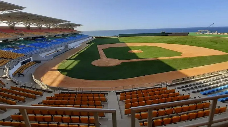 Avanzan trabajos de remodelación del Fórum de La Guaira para la Serie del Caribe 2023